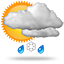 Light sleet showers